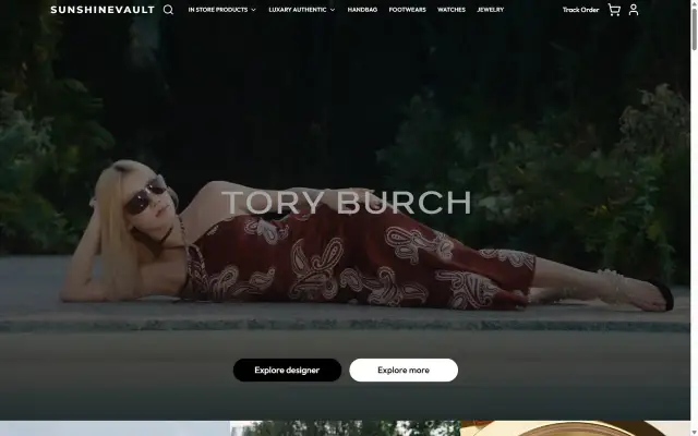 Sunshine Vault website