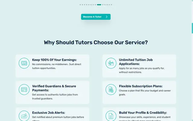 Tutor Solution BD website